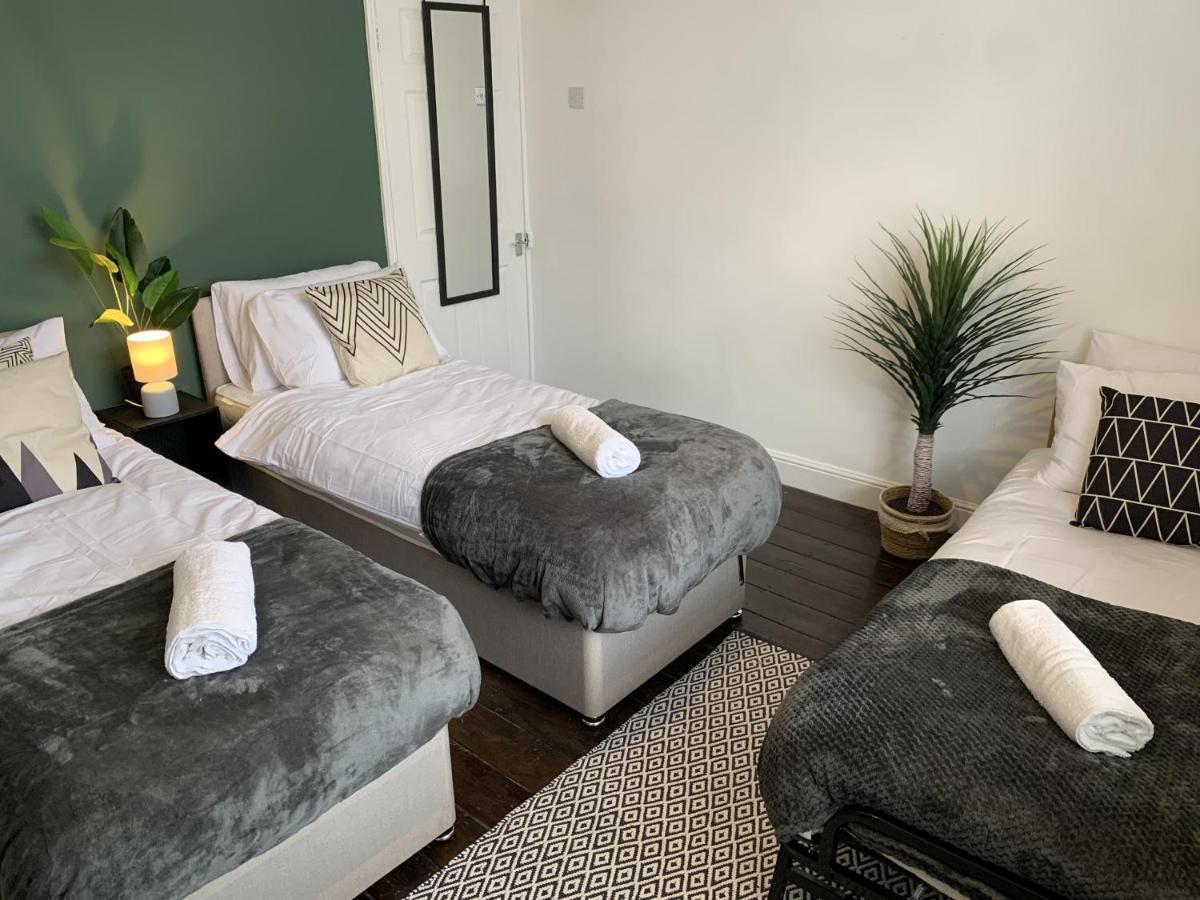 Вилла The Avenue Townhouse Лестер Экстерьер фото
